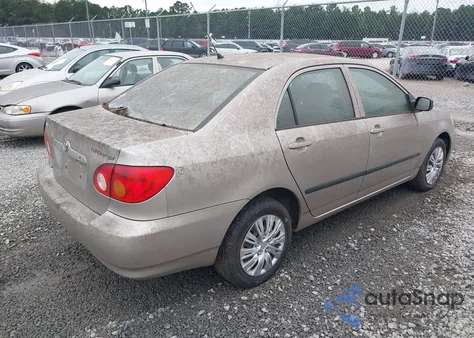 2003 Toyota Corolla Ce from USA, damaged, VIN 1NXBR32E43Z166104